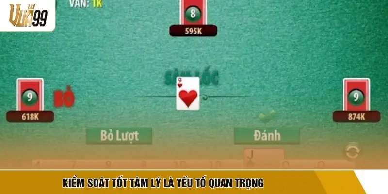 Kiểm soát tốt tâm lý là yếu tố quan trọng